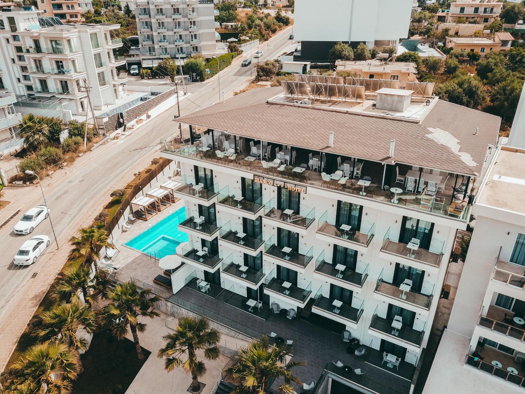 Bianco Hotel Ksamil Eksteriør billede